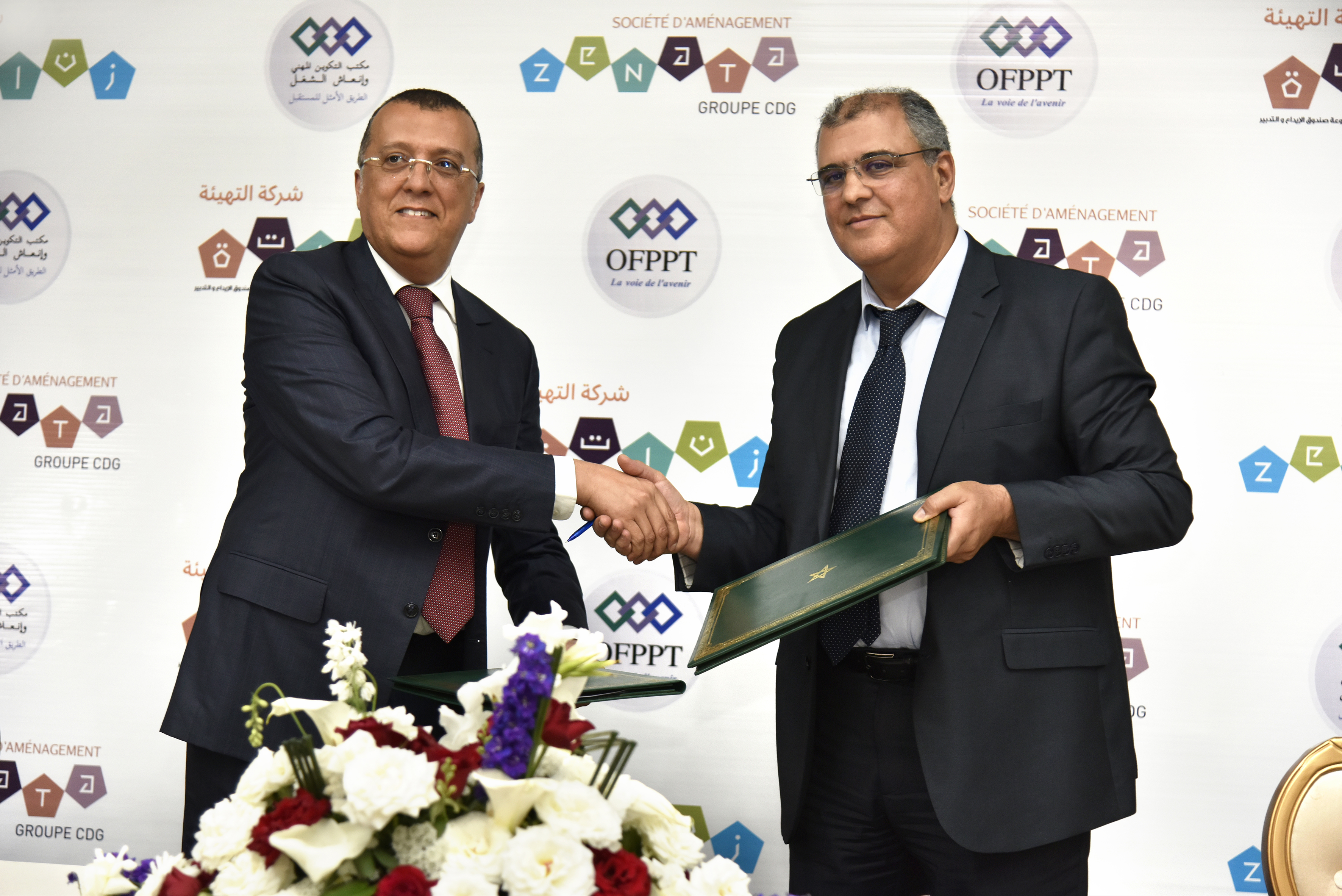 Signature de conventions de partenariat stratégique entre la Société d’aménagement Zenata et l’OFPPT